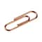 JAM Paper 1" Colorful Standard Paper Clips, 2 Packs of 100